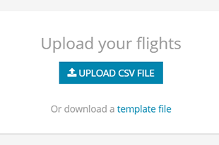 How to import flight from csv file